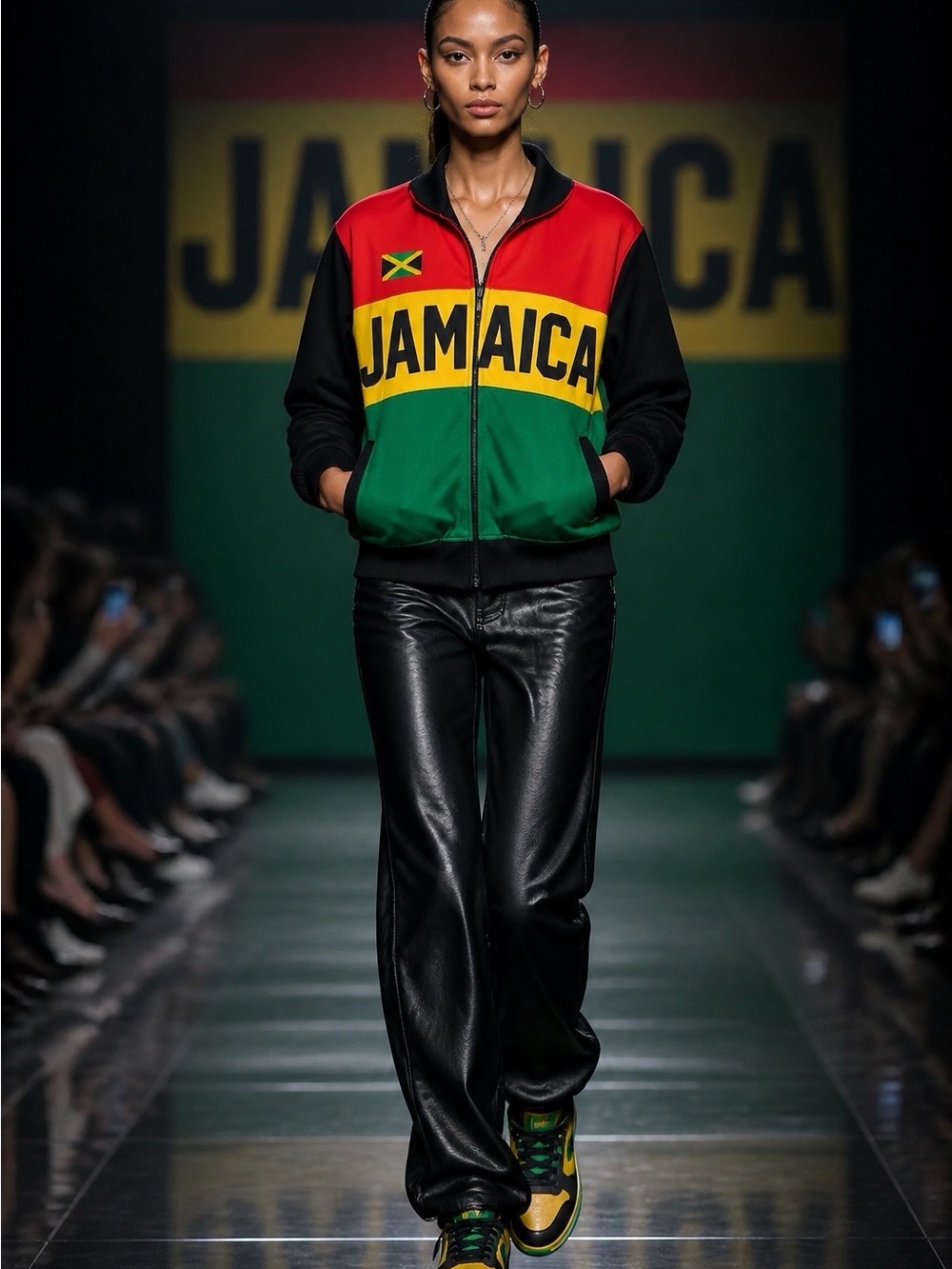LifeStyle Spirit of Jamaica Limited Edition Rasta Zip Hoodie
